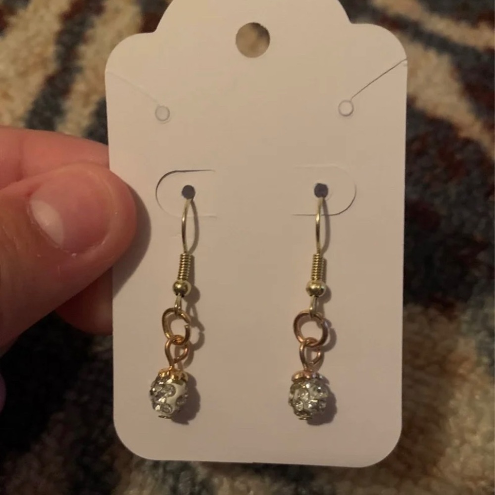 Golden hour earrings - Picture 1 of 2